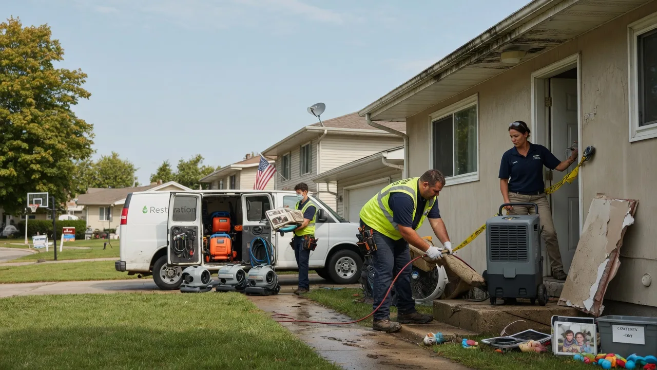 Water Damage Restoration in Glocester, RI near me